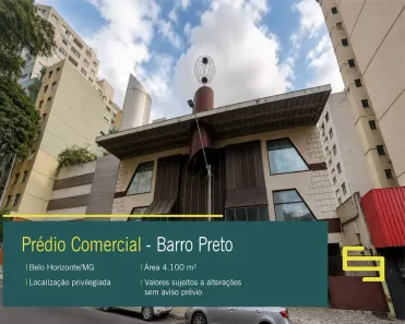 Prédio Comercial para alugar, 4100m² no Centro, Belo Horizonte