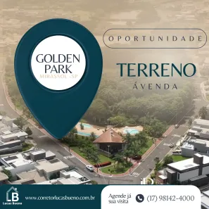 Lote/Terreno à venda, 420m² no Golden Park Residence II, Mirassol