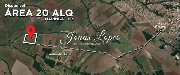 Fazenda/Sítio com 3 Quartos à venda, 484000m² no Jardins de Monet Residence, Maringá