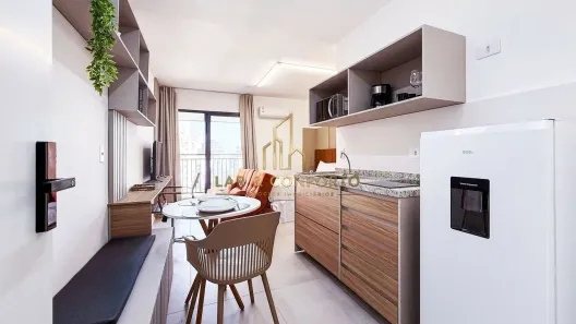 Apartamento com 1 Quarto para alugar, 27m² no Sumarezinho, São Paulo
