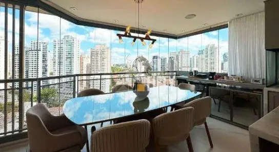 Apartamento com 3 Quartos para venda ou aluguel, 167m² no Jardim das Acácias, São Paulo