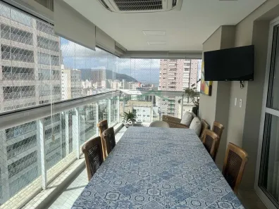 Apartamento com 4 Quartos para alugar, 271m² no Boqueirão, Santos