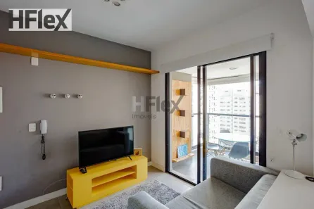 Apartamento com 1 Quarto para venda ou aluguel, 40m² no Jardim Paulista, São Paulo