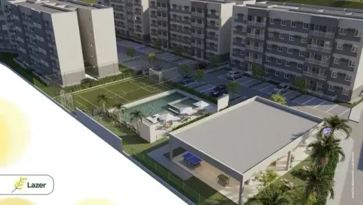 Apartamento com 2 Quartos à venda, 40m² no Estação Nova, Camaragibe