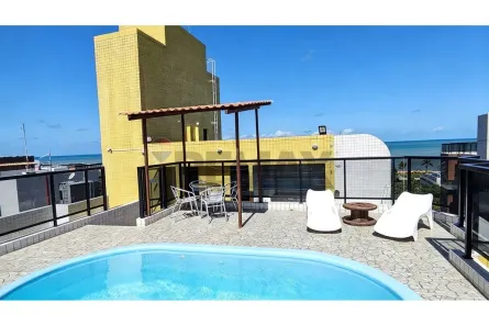 Apartamento com 1 Quarto para alugar, 67m² no Cabo Branco, João Pessoa