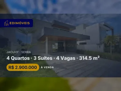 Casa com 4 Quartos à venda, 314m² no Jacuhy, Serra