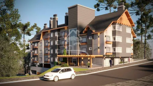 Apartamento com 2 Quartos à venda, 71m² no Residencial Aurora, Gramado