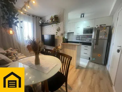 Apartamento com 2 Quartos à venda, 47m² no Parque São Vicente, Mauá