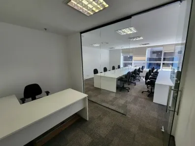 Sala Comercial para alugar, 110m² no Cidade Monções, São Paulo