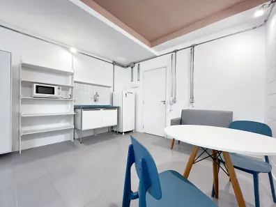 Apartamento com 1 Quarto para alugar, 28m² no República, São Paulo