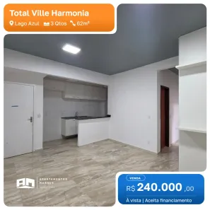 Apartamento com 2 Quartos à venda, 62m² no Lago Azul, Manaus