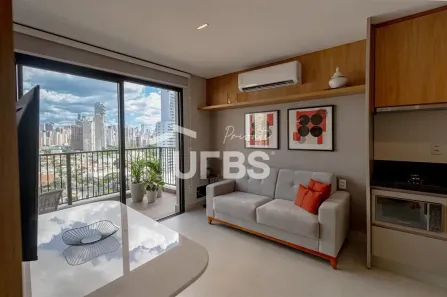 Flat com 1 Quarto à venda, 45m² no Setor Bueno, Goiânia