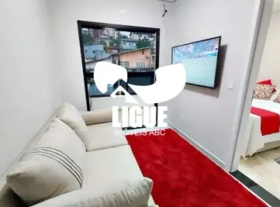 Apartamento com 2 Quartos para alugar, 45m² no Vila Floresta, Santo André