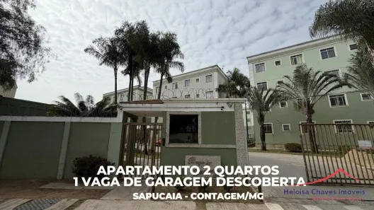 Apartamento com 2 Quartos à venda, 45m² no Sapucaia, Contagem