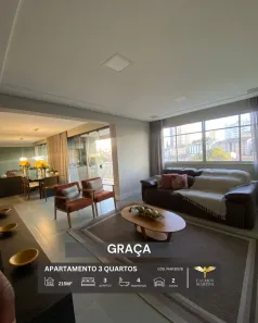 Apartamento com 3 Quartos à venda, 217m² no Graça, Salvador