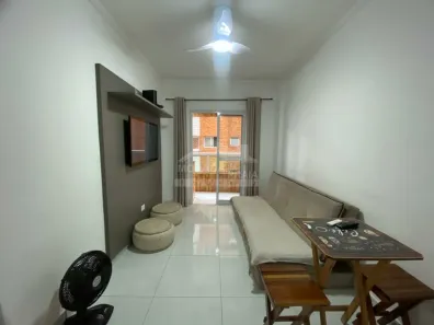 Apartamento com 1 Quarto para alugar, 45m² no Canto do Forte, Praia Grande