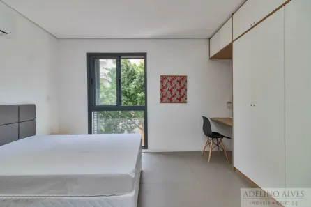 Apartamento com 1 Quarto para alugar, 30m² no Higienópolis, São Paulo