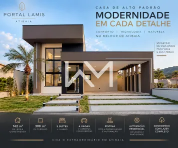 Casa de Condomínio com 3 Quartos à venda, 162m² no Condomínio Parque das Garças II, Atibaia
