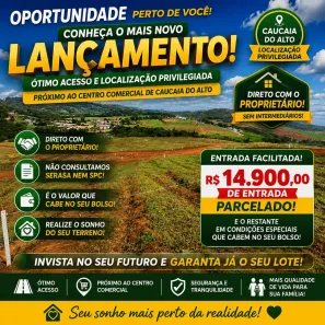 Lote/Terreno à venda, 500m² no Altos de Caucaia (Caucaia do Alto), Cotia
