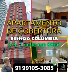 Apartamento com 2 Quartos à venda, 88m² no Nazaré, Belém