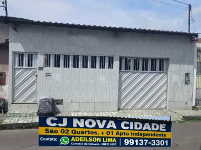 Casa com 3 Quartos à venda, 70m² no Nova Cidade, Manaus