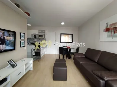 Flat com 1 Quarto para alugar, 40m² no Itaim Bibi, São Paulo