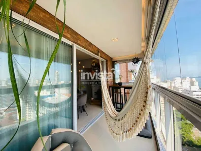Apartamento com 3 Quartos à venda, 160m² no Embaré, Santos