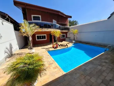 Casa com 4 Quartos para alugar, 455m² no Chácara Machadinho II, Americana