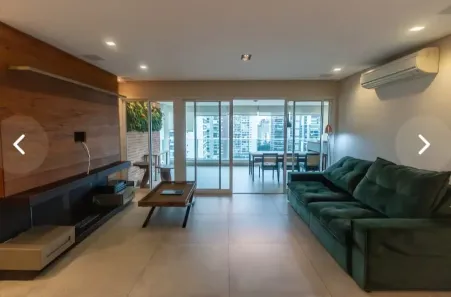 Apartamento com 2 Quartos para venda ou aluguel, 124m² no Brooklin Paulista, São Paulo