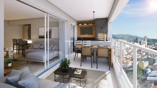 Apartamento com 3 Quartos para alugar, 105m² no Centro, Aparecida