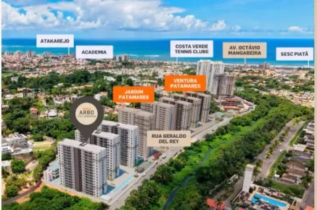 Apartamento com 2 Quartos à venda, 53m² no Piatã, Salvador