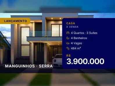 Casa com 4 Quartos à venda, 484m² no Manguinhos, Serra