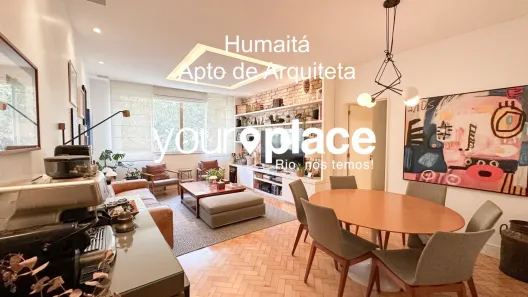 Apartamento com 3 Quartos à venda, 110m² no Humaitá, Rio de Janeiro