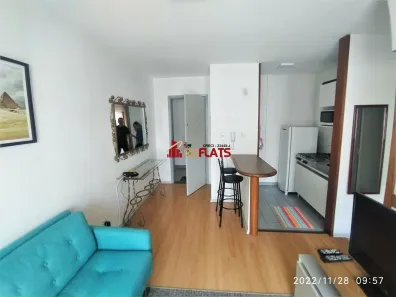 Flat com 1 Quarto para alugar, 35m² no Moema, São Paulo