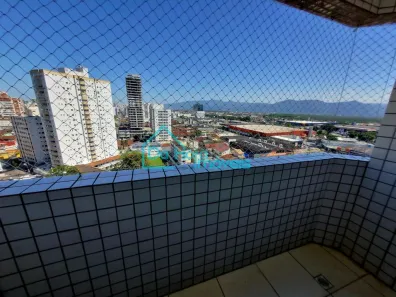 Apartamento com 2 Quartos para alugar, 60m² no Guilhermina, Praia Grande
