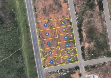 Lote/Terreno para alugar, 1880m² no Estância Velha, Canoas
