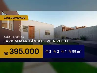 Casa com 2 Quartos à venda, 59m² no Jardim Marilândia, Vila Velha