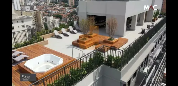 Apartamento com 1 Quarto para venda ou aluguel, 23m² no Perdizes, São Paulo