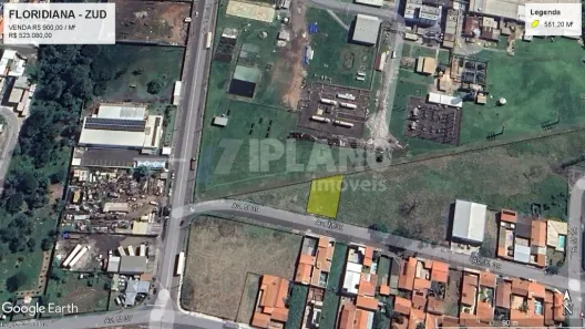 Lote/Terreno à venda, 581m² no Jardim Floridiana, Rio Claro