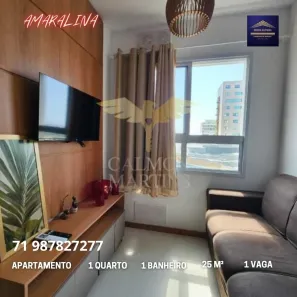Apartamento com 1 Quarto à venda, 25m² no Amaralina, Salvador