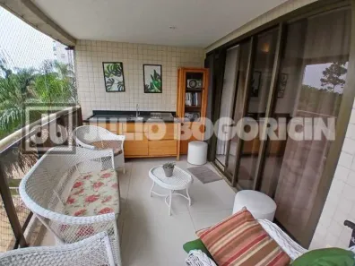 Apartamento com 3 Quartos para alugar, 129m² no Barra da Tijuca, Rio de Janeiro