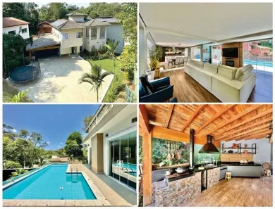 Casa de Condomínio com 4 Quartos à venda, 484m² no Chácara Santa Lúcia, Carapicuíba