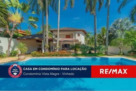 Casa de Condomínio com 6 Quartos para alugar, 507m² no Vista Alegre, Vinhedo
