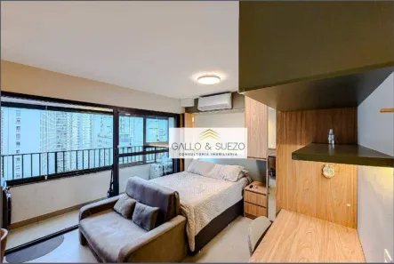 Apartamento com 1 Quarto para alugar, 27m² no Vila Mariana, São Paulo