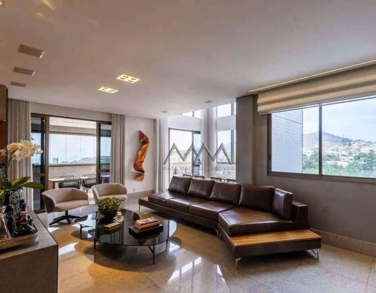 Apartamento com 4 quartos — Santa Lúcia, Belo Horizonte