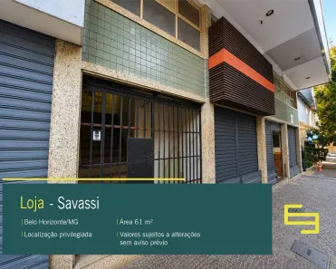 Ponto Comercial à venda, 61m² no Savassi, Belo Horizonte