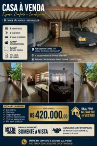 Casa com 4 Quartos à venda, 120m² no Cidade São Mateus, São Paulo