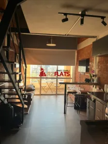 Flat com 1 Quarto à venda, 45m² no Cidade Monções, São Paulo