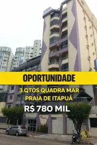 Apartamento com 3 Quartos à venda, 79m² no Itapuã, Vila Velha