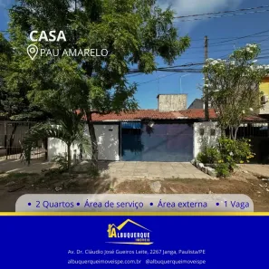 Casa com 2 Quartos à venda, 50m² no Pau Amarelo, Paulista